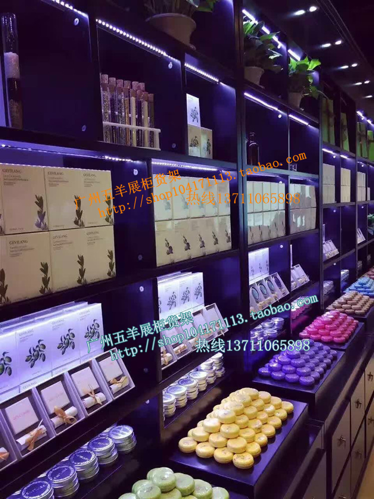 经典化妆品展示柜案例